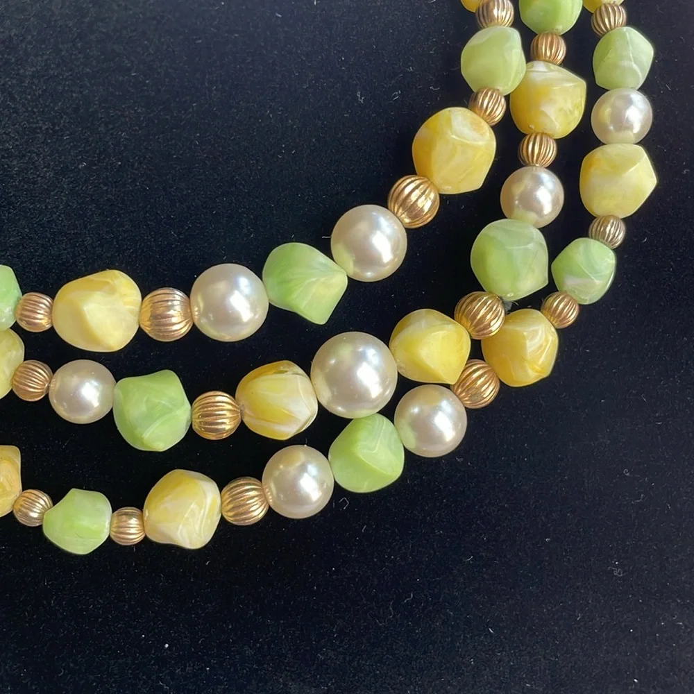 Vintage Caro‎ Beaded Necklace